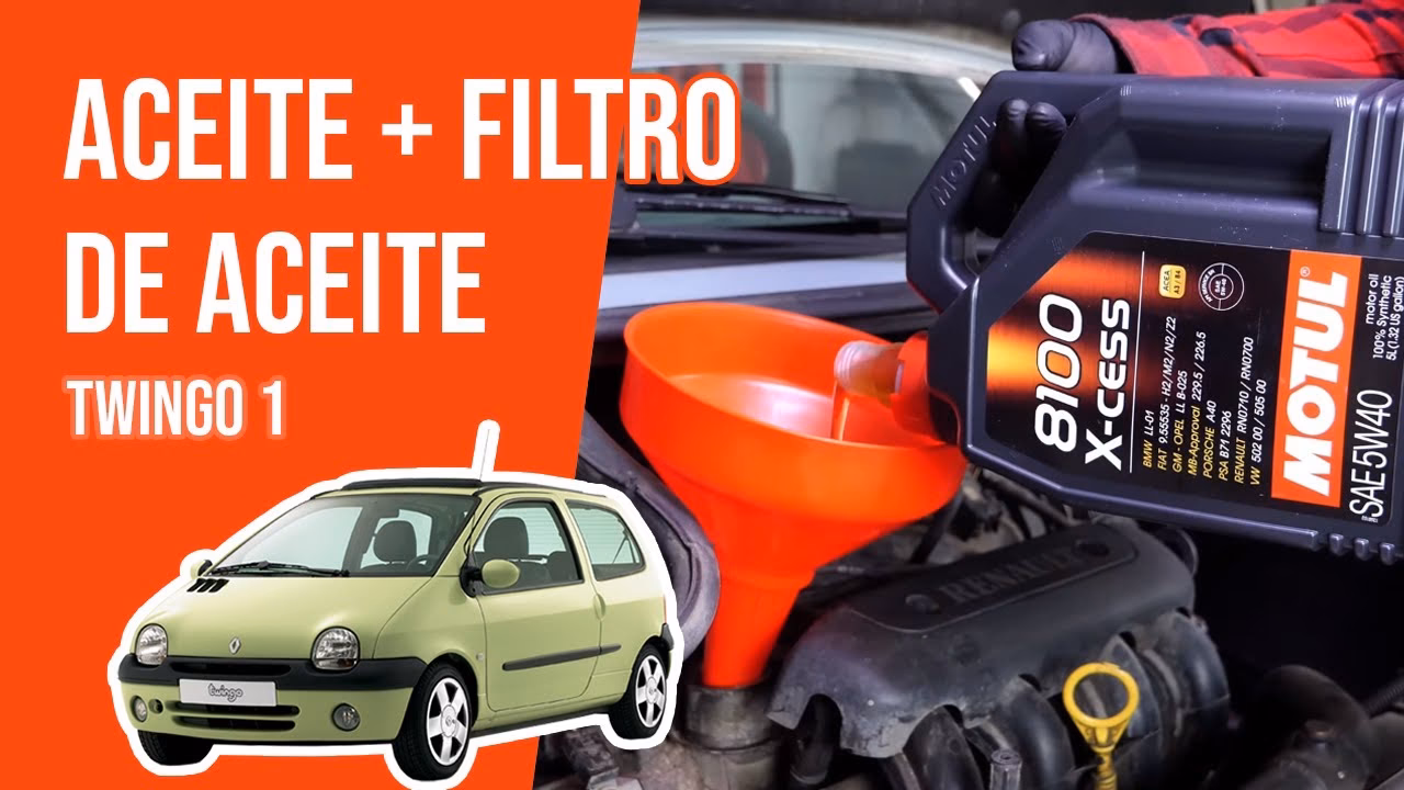 ¿Qué aceite lleva el Renault Clio 1.6 16V 2007?