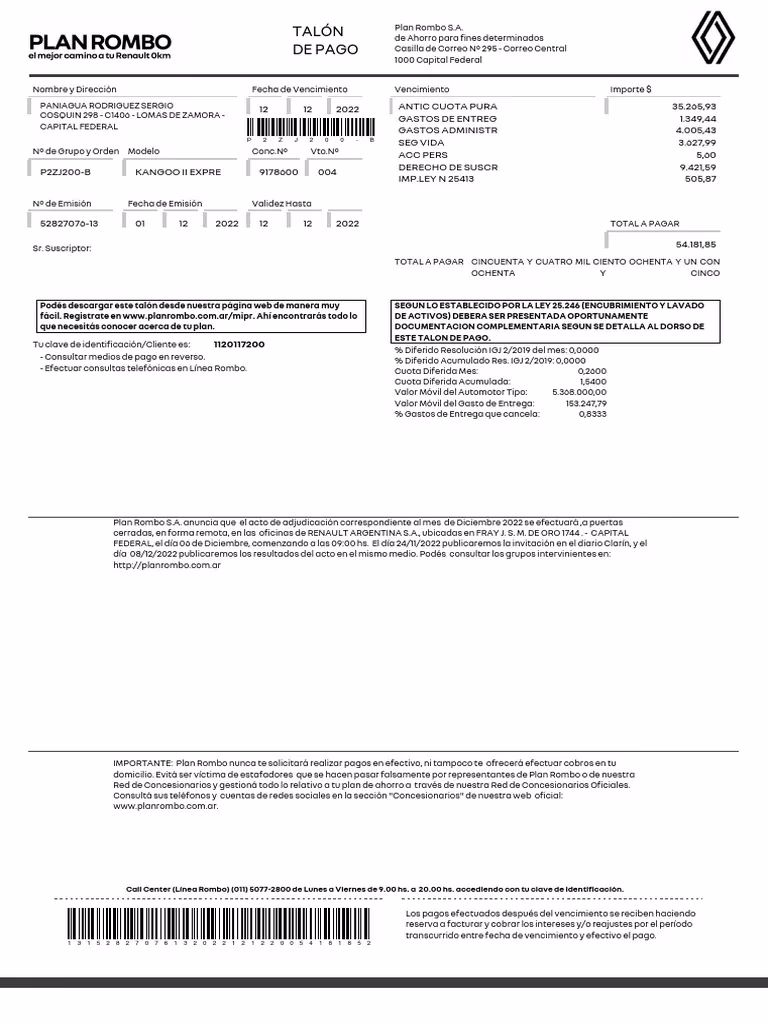 ¿Qué pasa si dejo de pagar el Plan Rombo?