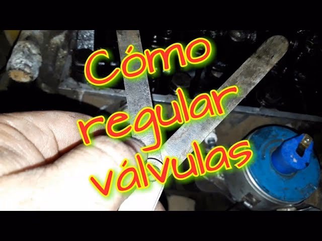 ¿Qué es para calibrar válvulas?