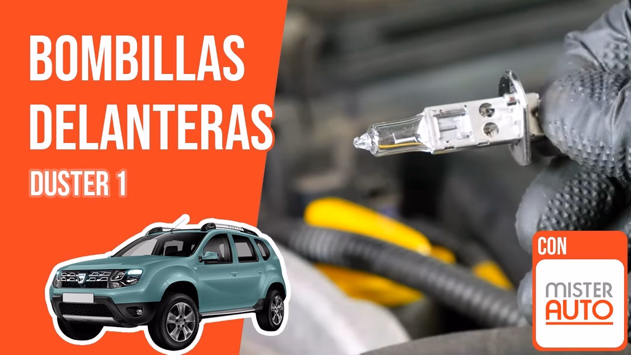 ¿Qué focos lleva la Renault Duster?