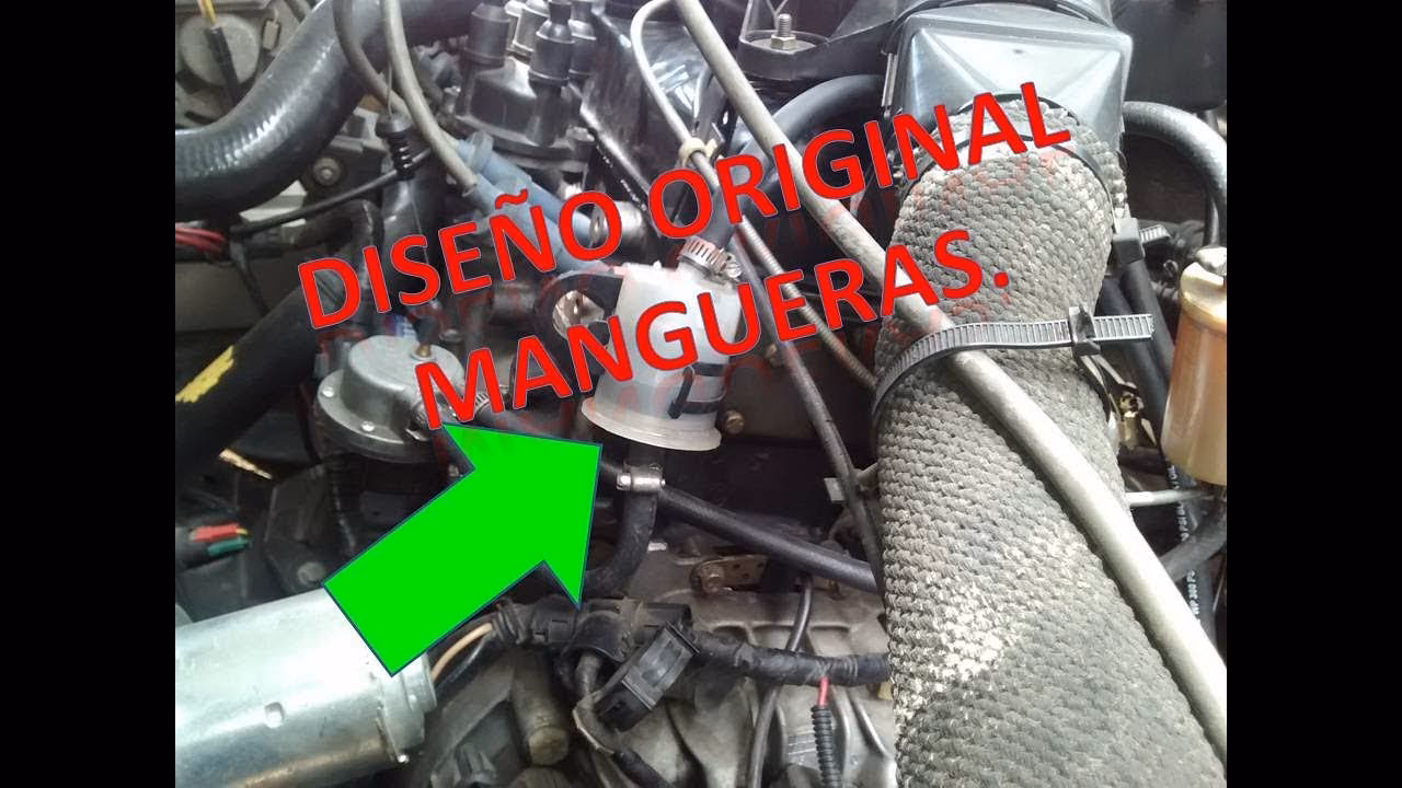 ¿Cuál es la manguera de retorno de gasolina?