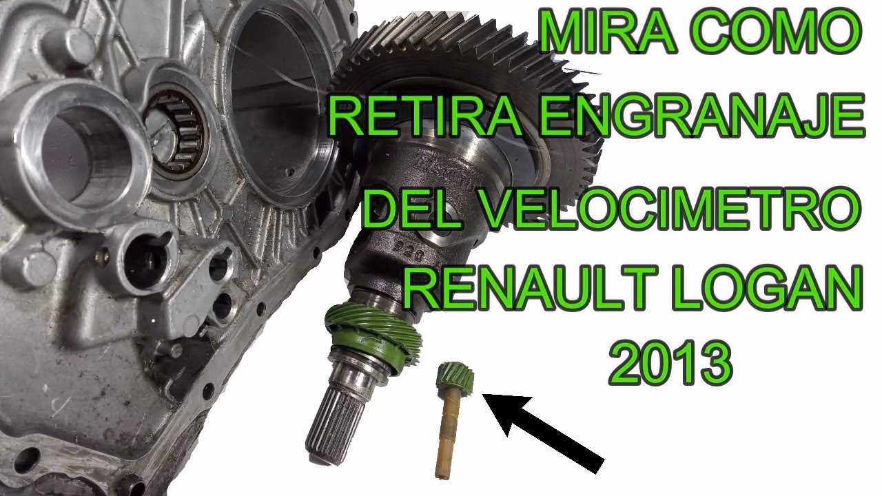 ¿Qué es un piñon de velocímetro?