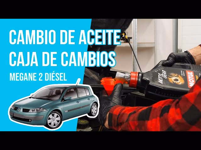¿Cuántos litros de aceite usa un Renault Megane?