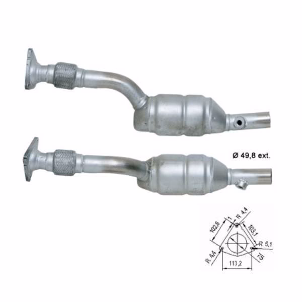 ¿Cuánto cuesta poner un catalizador nuevo?