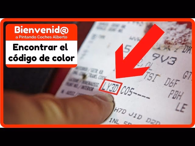 ¿Cuál es el código de pintura del Renault Megane Blanco?