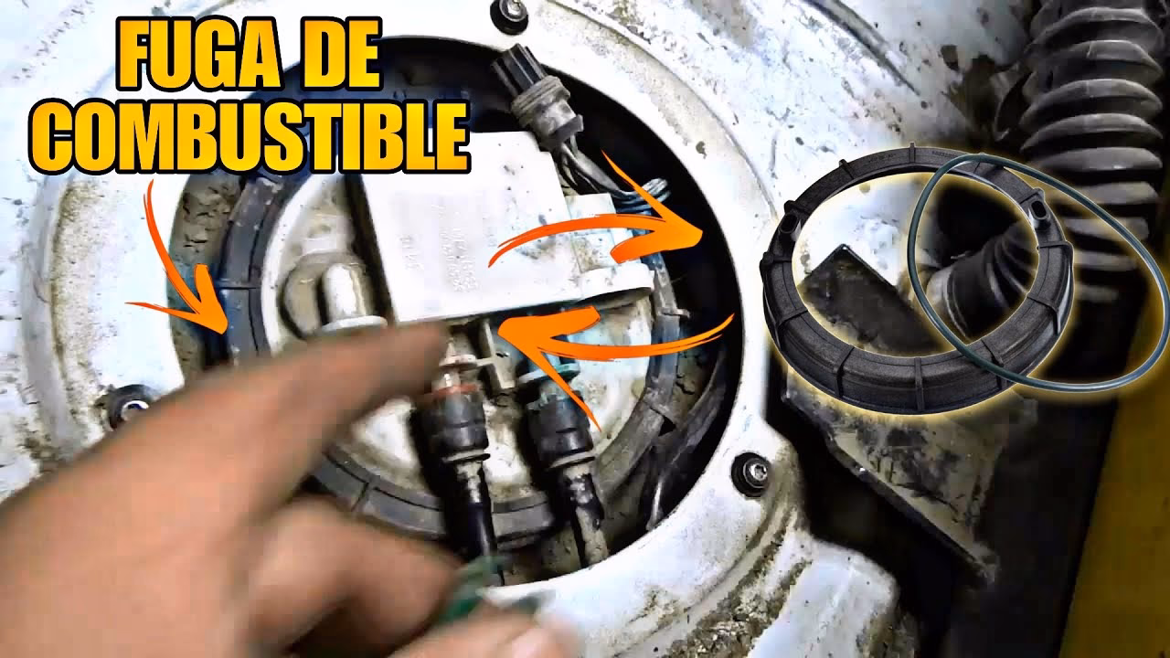 ¿Qué pasa si la tapa del tanque de gasolina está dañada?