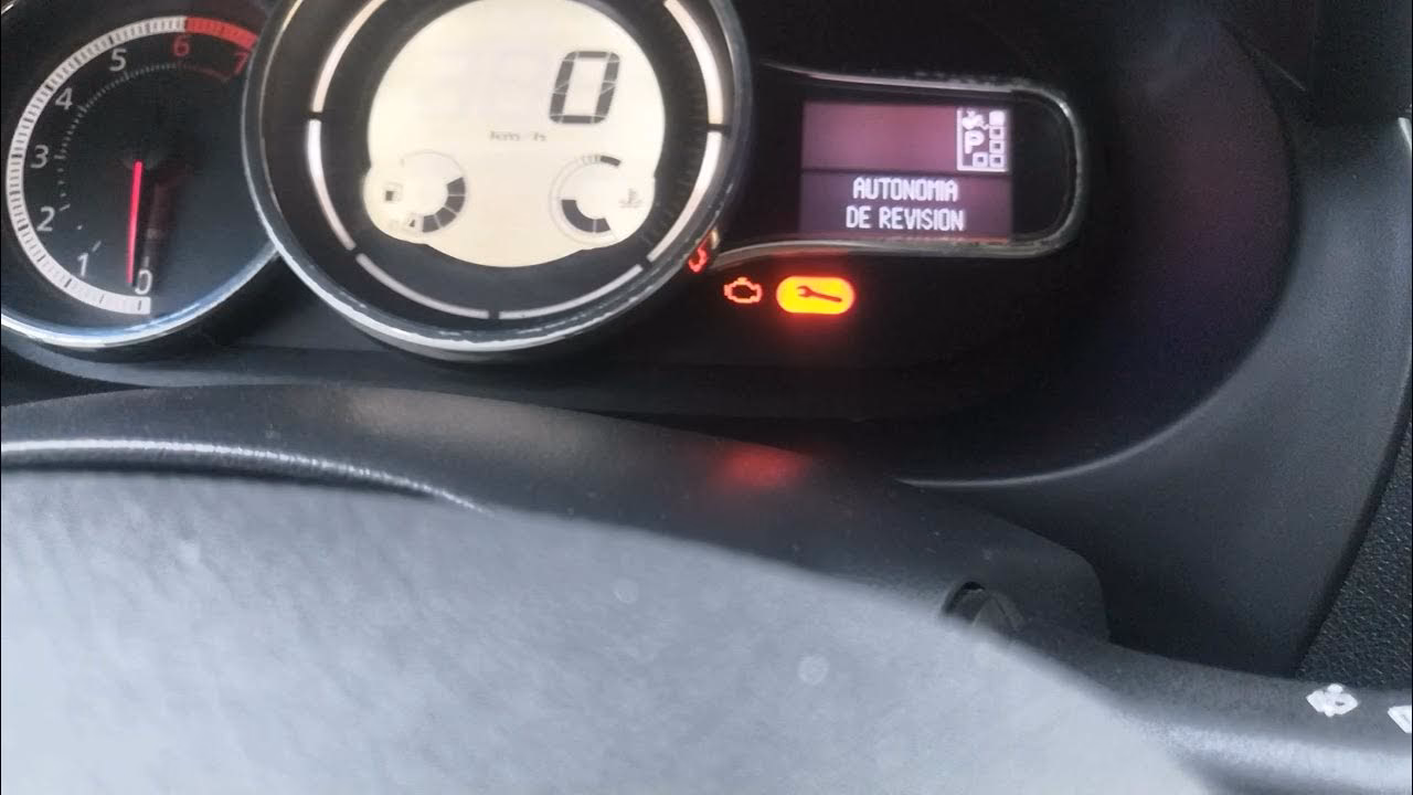 ¿Cómo borrar el testigo de mantenimiento de Renault?