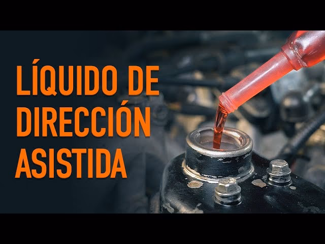 ¿Cómo cambiar el líquido de la dirección hidráulica?