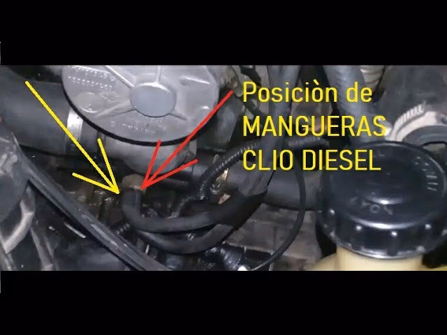 ¿Cómo debe estar la manguera del radiador?