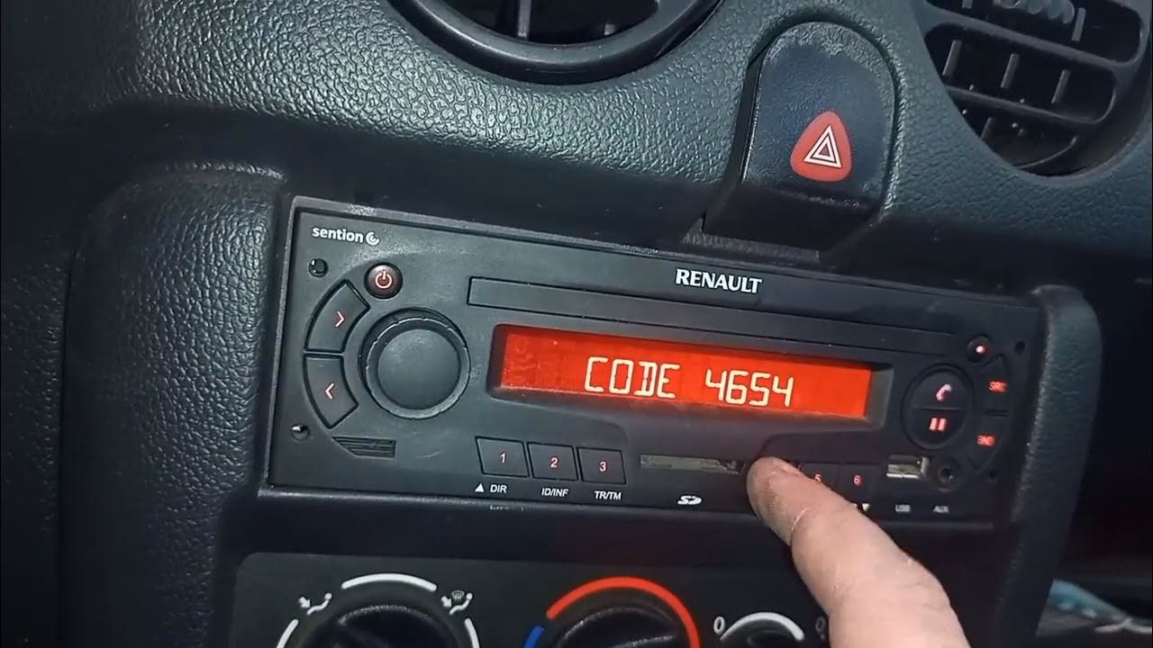 ¿Cómo restablecer de fábrica la radio Renault Master?