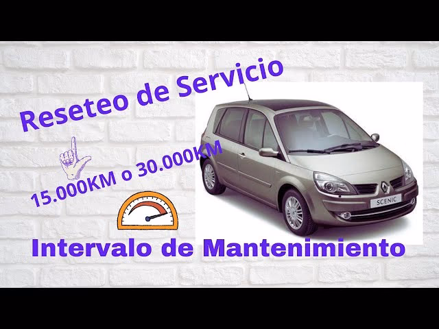 ¿Cuántos litros de aceite lleva el Renault Scenic?