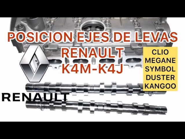 ¿Cómo diferenciar leva de admisión y escape?