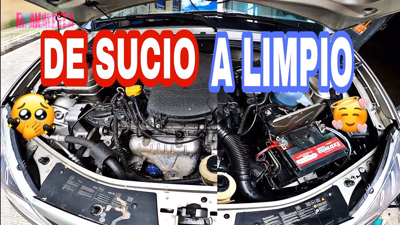 ¿Se puede lavar el motor de un carro con agua?