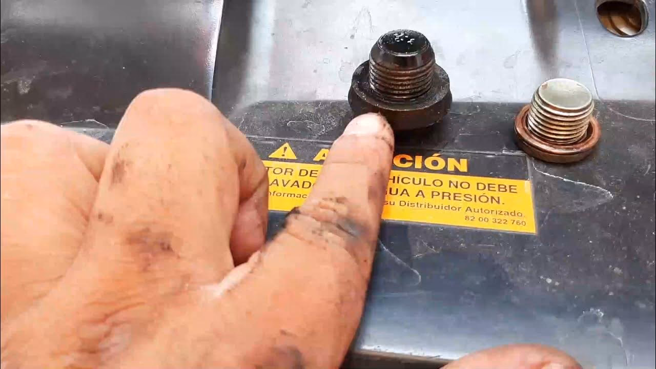 ¿Cómo se mide el aceite de la caja automática prendido o apagado?