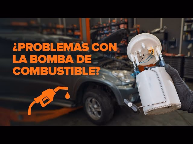 ¿Cómo se prueba el correcto funcionamiento de la bomba de combustible?