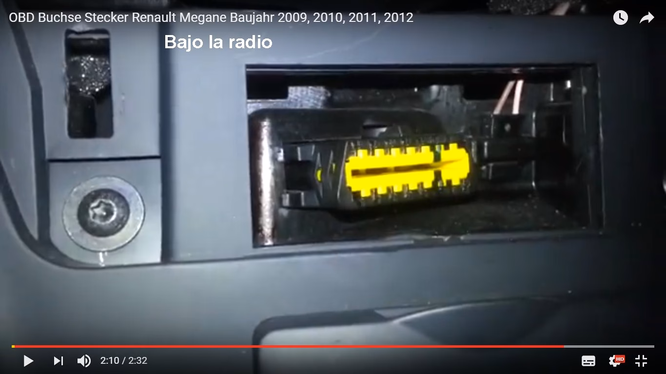 ¿Qué es un conector OBDII?