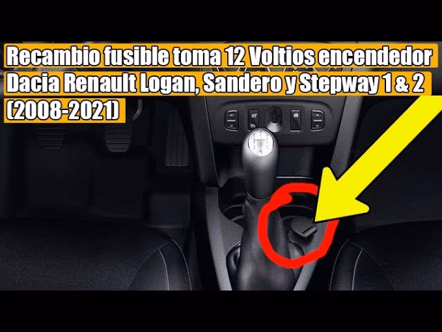 ¿Cómo se llama el encendedor de cigarro del carro?