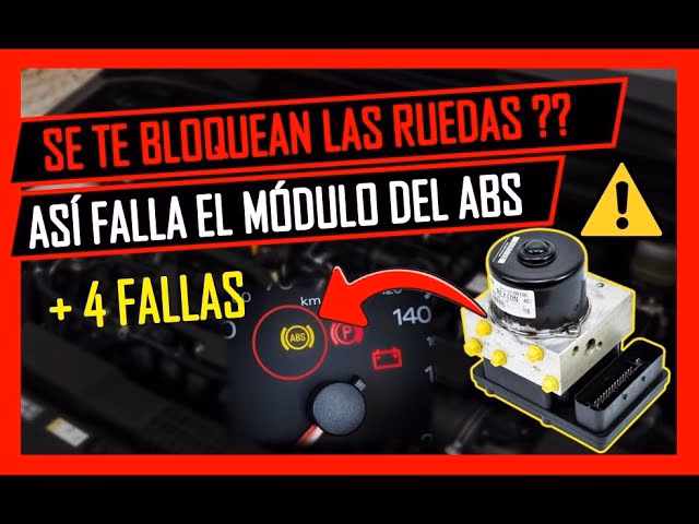 ¿Cuánto cuesta arreglar una avería del ABS?