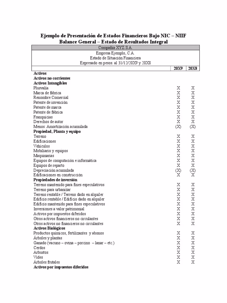 ¿Cuáles son los 4 estados financieros básicos según las NIF?