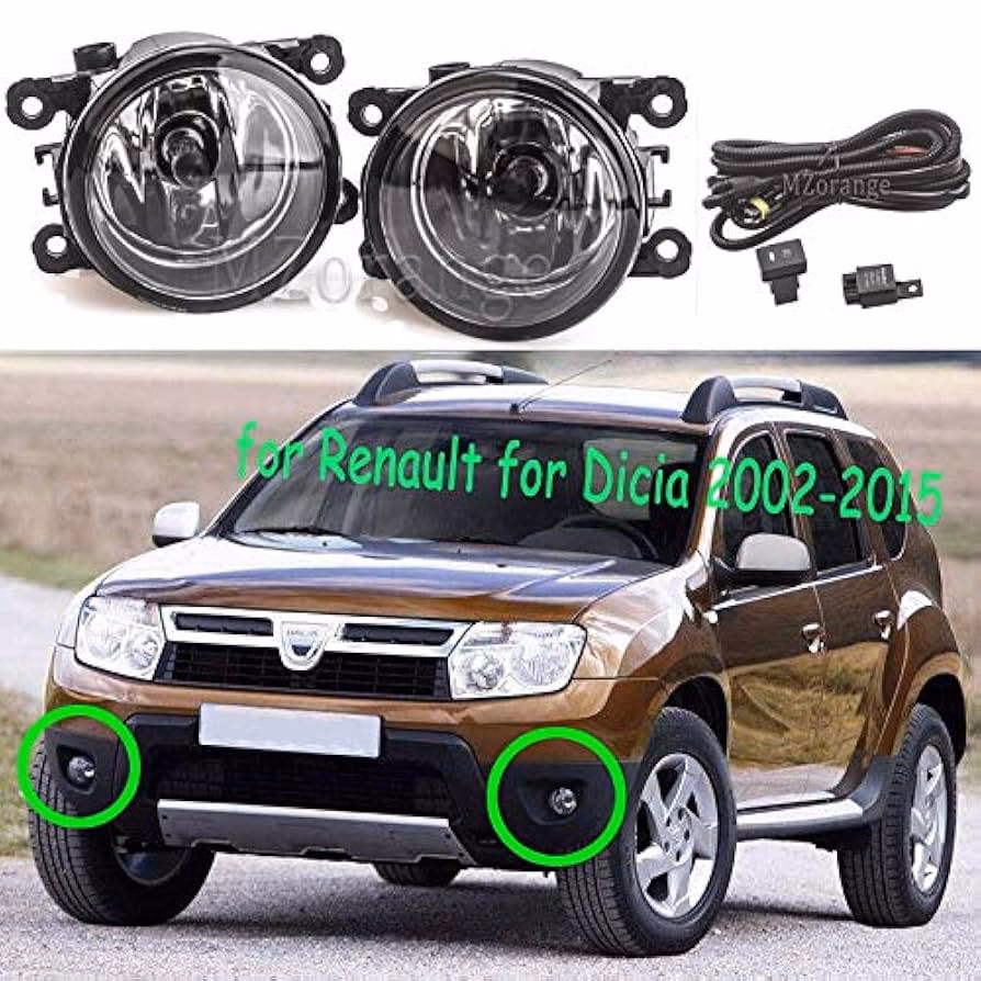 ¿Cómo poner las luces antiniebla en un Dacia Sandero?