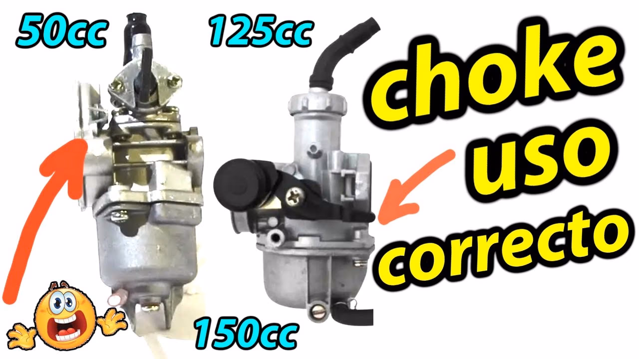 ¿Cómo usar el choke?