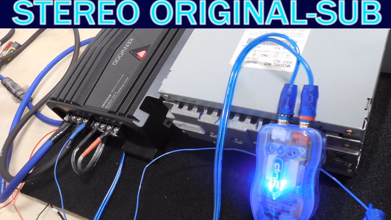 ¿Puedo utilizar un amplificador con altavoces de fábrica?