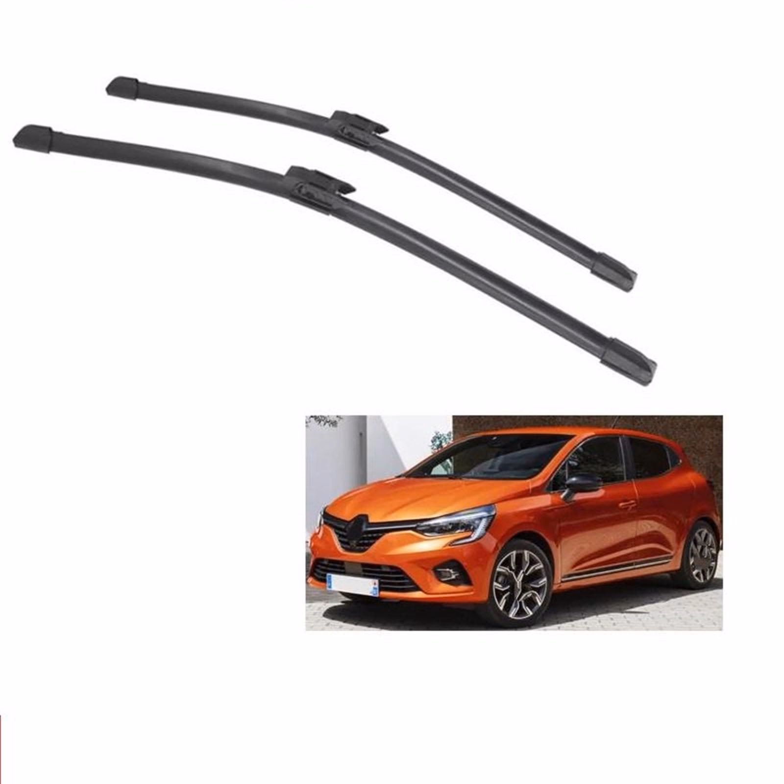 ¿Qué medida de escobillas de limpiaparabrisas usa el Renault Clio?