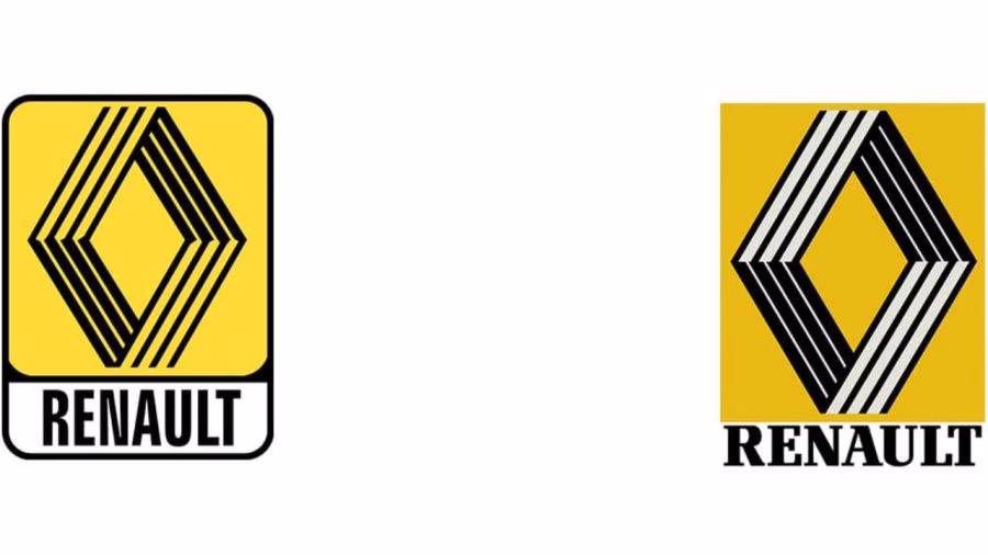 ¿Cuál era el logo de Renault en 1971 1972?