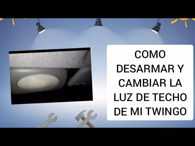 ¿Cómo se llama la luz del techo?