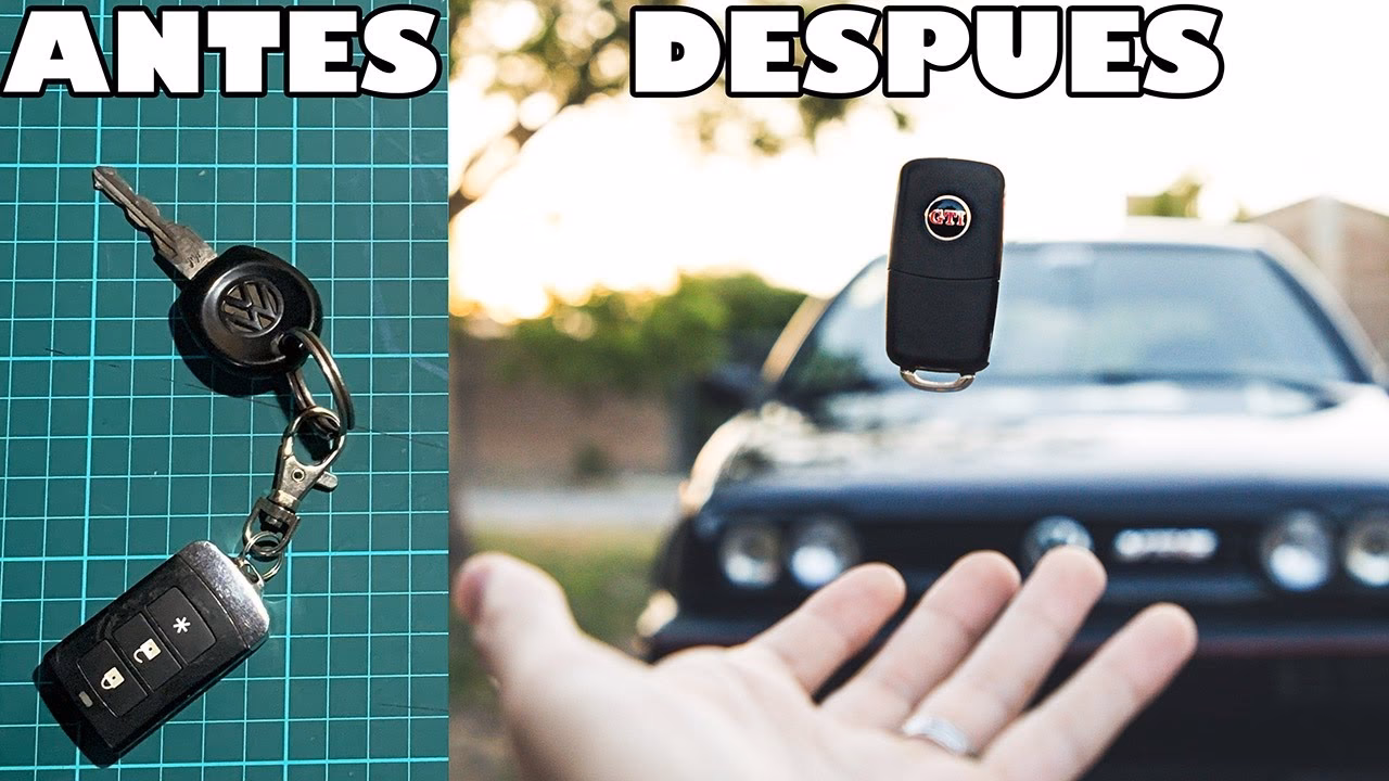 ¿Puedo cambiar el diseño de la llave de mi coche?