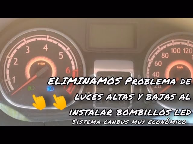 ¿Qué hacer si las luces delanteras fallan?