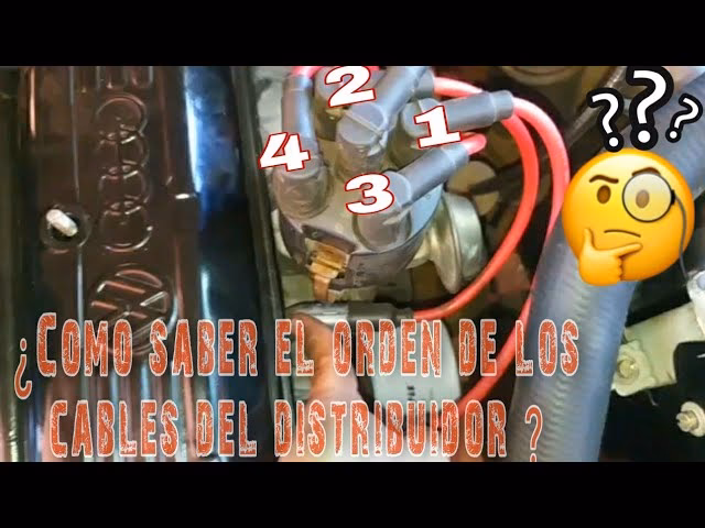 ¿Cómo saber si los cables de bujías están bien puestos?