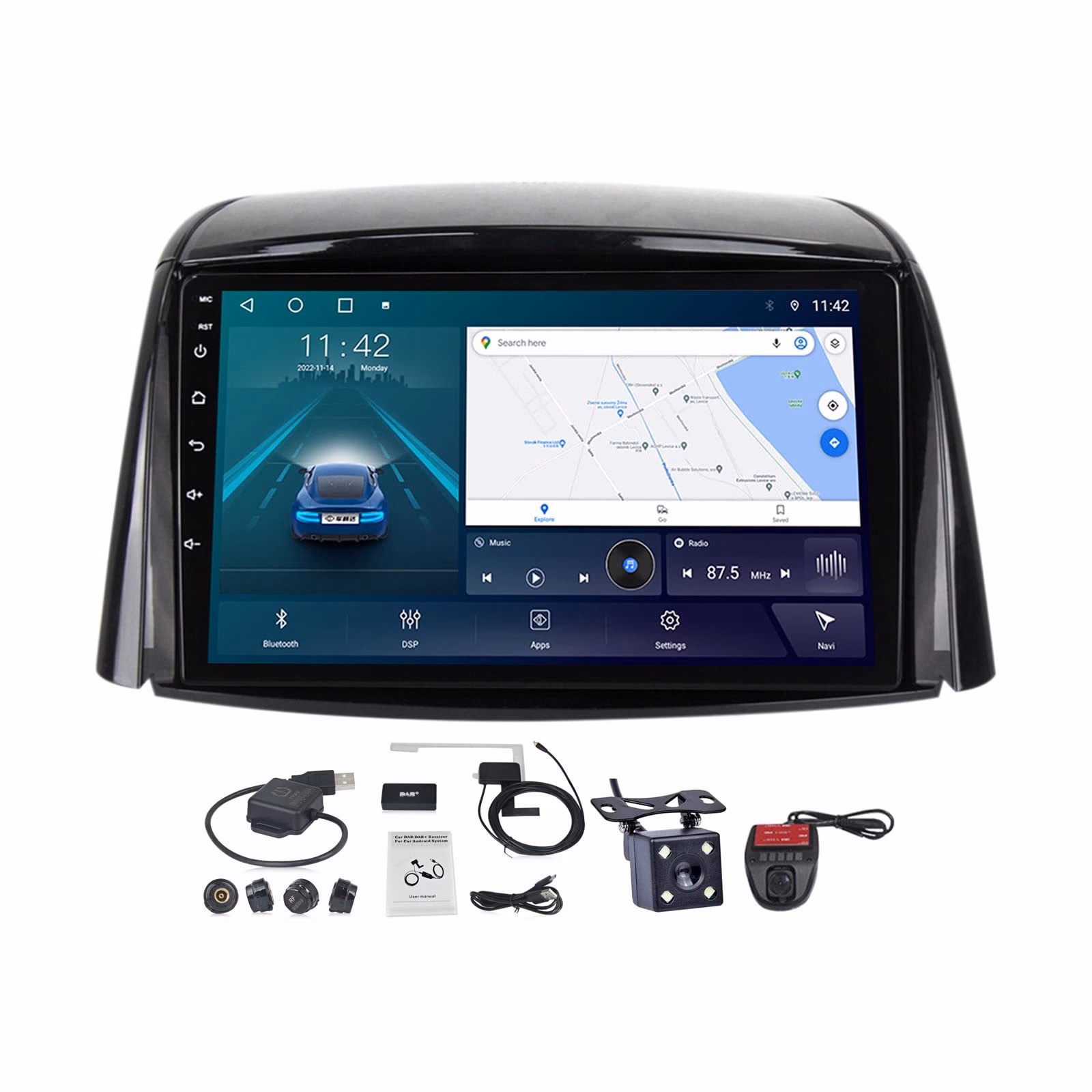 ¿Cuántos litros de gasolina le caben a una Koleos?