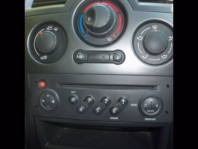 ¿Cómo enciendo la radio de mi Renault Megane?