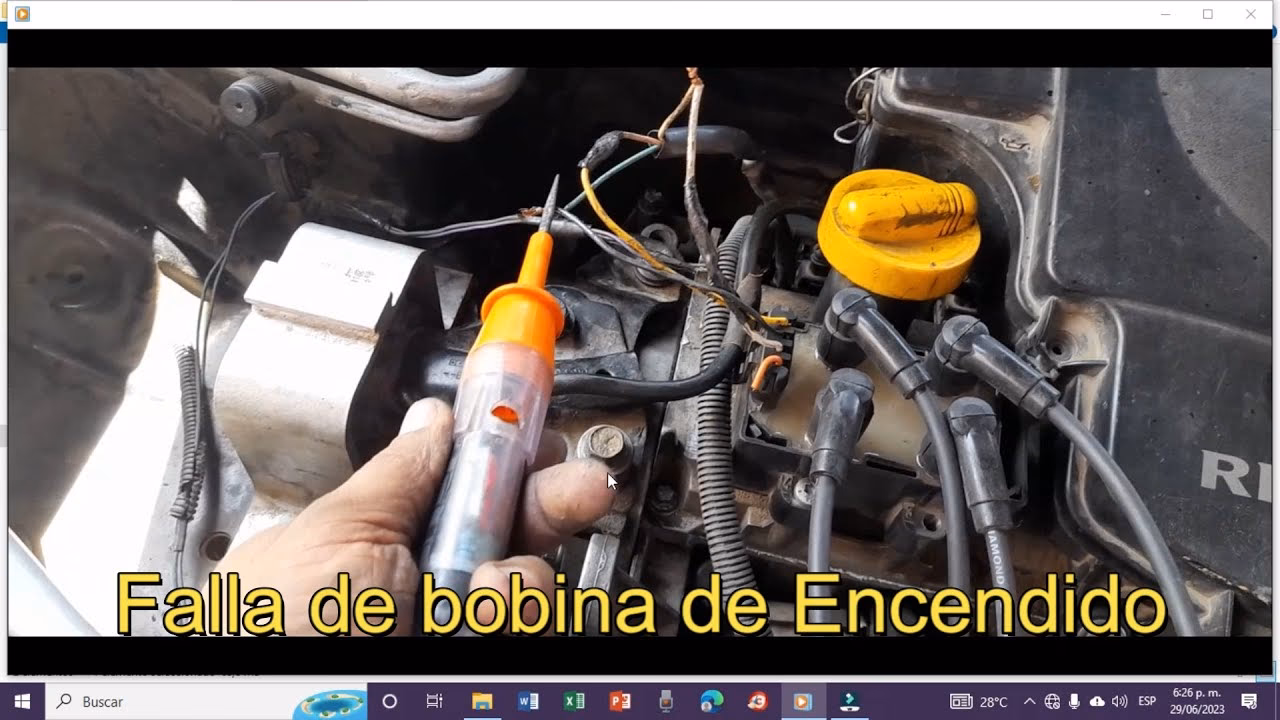 ¿Qué sensor activa la chispa?