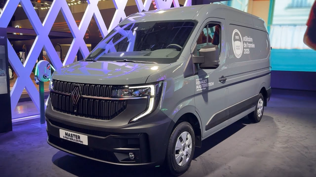 ¿Cuál es la autonomía del Renault Master eléctrico?