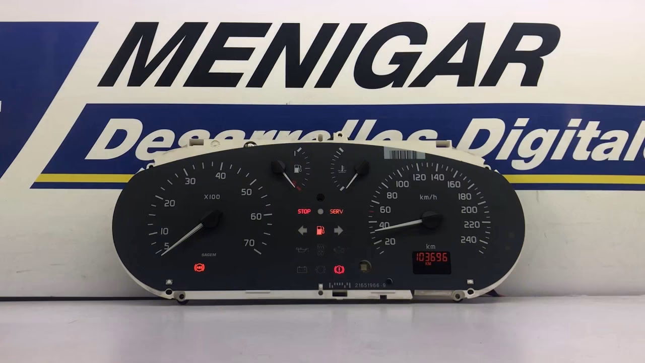 ¿Qué causa que una aguja de RPM deje de funcionar?