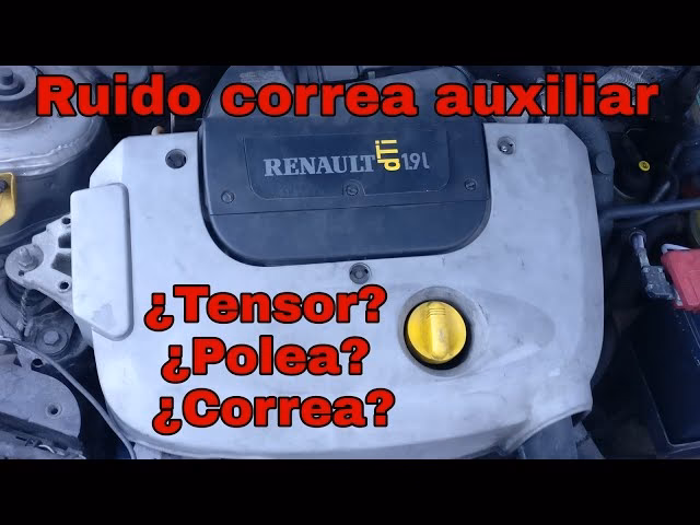 ¿Qué hacer para que la correa no suene?