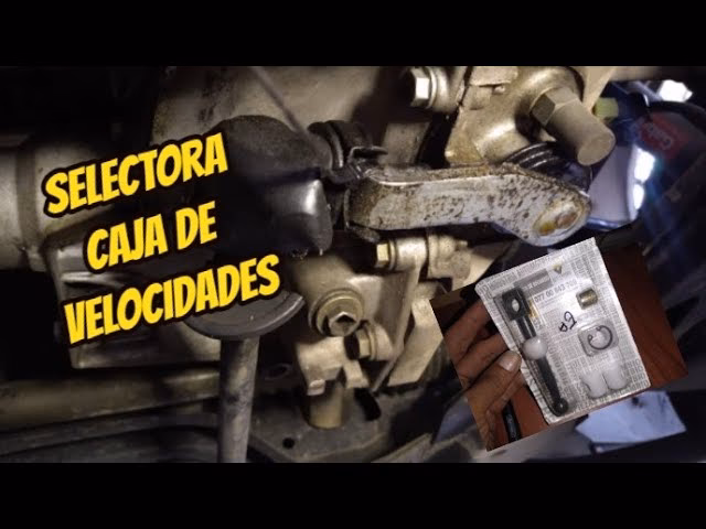 ¿Dónde se encuentra el selector de cambios?