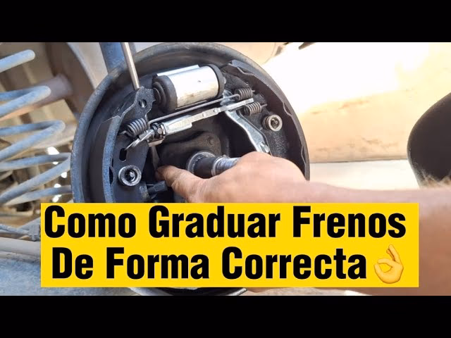 ¿Cómo tensionar los frenos?